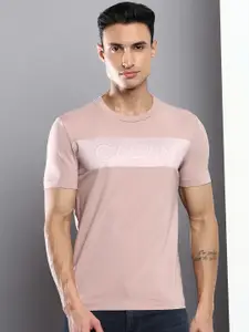 Calvin Klein Jeans Men Brand Logo Applique T-shirt