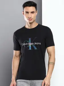 Calvin Klein Jeans Men Typography Printed Round Neck T-shirt