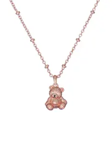 Ted Baker Teddy Bear Brass Chain With Pendant