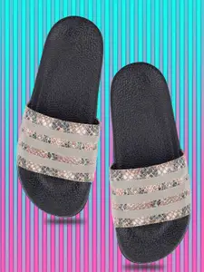FREECO Women Printed Sliders