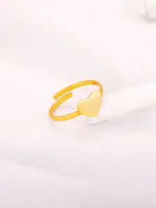 GIVA Gold-Plated 925 Sterling Silver Finger Ring