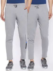HARBOR N BAY Men Pack Of 2 Cotton Solid Track Pants