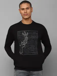 Allen Solly Men Printed Pure Cotton Sweatshirt