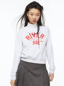 H&M Woman Printed sweatshirt