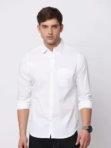 NIRVAAN Men Slim Fit Pure Cotton Casual Shirt