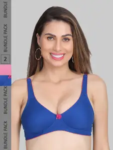 Innocence Pack of 2 Non-Wired Seamless Everyday Bra