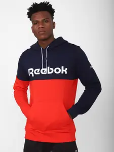 Reebok Men Colorblocked Hoodie Sweatshirt
