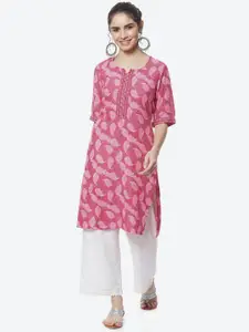 Rangriti Ethnic Motifs Printed A-Line Kurta