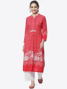 Rangriti Women Floral Printed Kurta