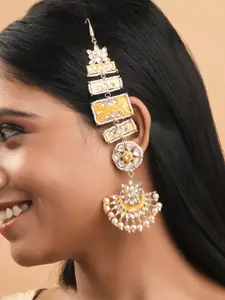 Fida Floral Drop Earrings