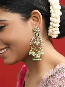 Fida Oval Chandbalis Earrings
