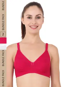 Floret  Pack of 2 Non-Wired Bra