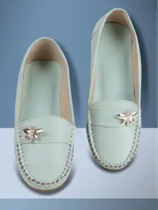 PERY PAO Women Embellished Loafers