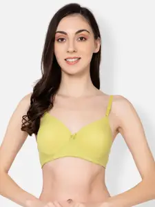 Clovia Padded Non-Wired Full Cup T-shirt Bra