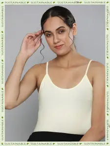 HERE&NOW Solid Camisole With Adjustable Straps