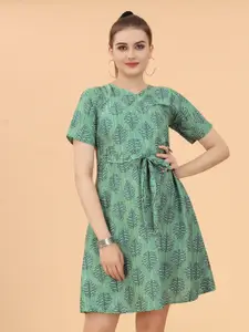 KETAKI FASHION Floral Crepe Dress