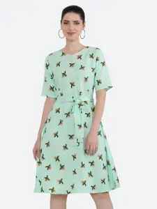 KETAKI FASHION Floral Crepe Dress