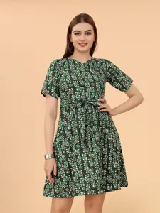 KETAKI FASHION Floral Printed Dress