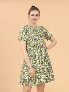 KETAKI FASHION Floral Printed Dress
