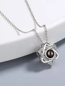 Young & Forever Silver-Plated Necklace