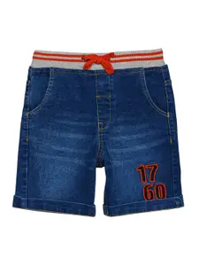 H By Hamleys Boys Washed Denim Cotton Shorts