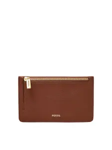 Fossil Women Leather Two Fold Wallet