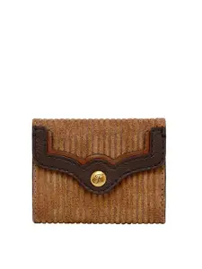 Fossil Women Colourblocked Leather Two Fold Wallet