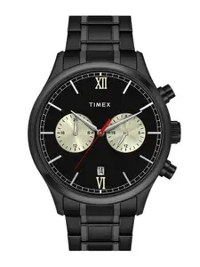 Timex Men Stainless Steel Straps Analogue Watch