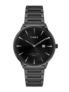 Timex Men Stainless Steel Bracelet Style Straps Analogue Watch TWEG21906