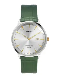 Timex Men Dial & Leather Straps Analogue Watch TWEG21900