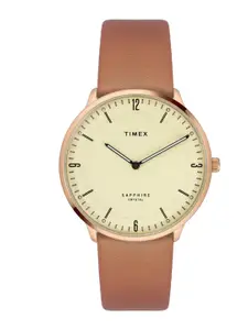 Timex Men Printed Dial & Leather Straps Analogue Watch TWEG22101