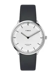 Timex Men Dial & Leather Straps Analogue Watch TWEG22100