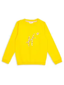 H By Hamleys Girls Long Sleeves Cotton Sweatshirt
