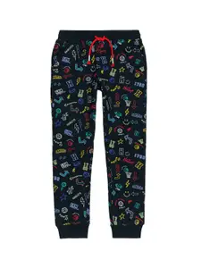 H By Hamleys Boys Printed Cotton Jogger