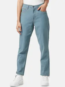 YU by Pantaloons Women Blue Cotton Jeans