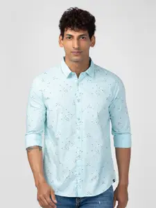 SPYKAR Men Classic Slim Fit Floral Printed Cotton Casual Shirt