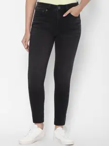 AMERICAN EAGLE OUTFITTERS Women Slim Fit Light Fade Cotton Jeans