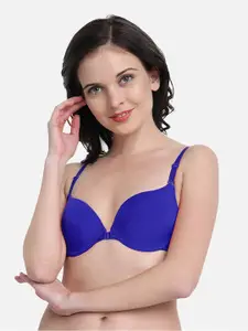 DEALSEVEN FASHION Underwired Heavily Padded Pushup Bra