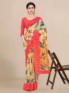 KALINI Printed Floral Saree