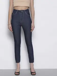 Boohoo Women Skinny Fit High-Rise Stretchable Jeans