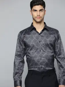 DENNISON Men Smart Printed Formal Shirt
