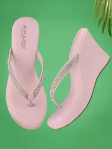 madam glorious Embellished Wedge Heels