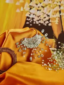 D'oro Contemporary Ear Cuff Earrings