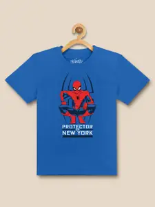 Kids Ville Boys Spider-Man Printed T-shirt