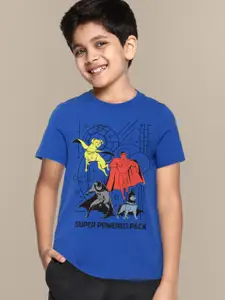 Kids Ville Boys Batman Printed Cotton T-shirt