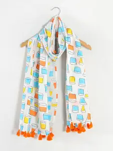 HANDICRAFT PALACE Women Cotton Printed Scarf