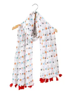 HANDICRAFT PALACE Women Cotton Printed Scarf