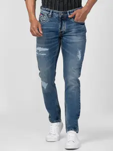 SPYKAR Men Mildly Distressed Heavy Fade Cotton Jeans