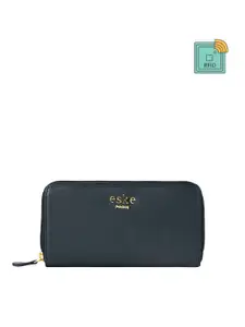 Eske Women Leather Zip Around Wallet