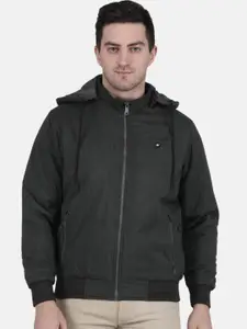 Monte Carlo Men Hooded Bomber Jacket